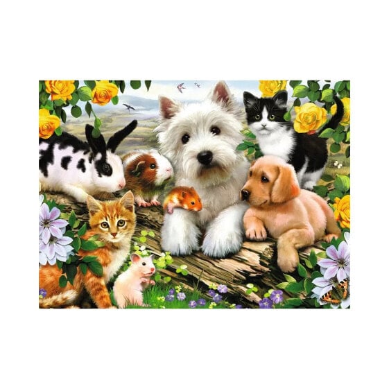 Puzzle Freundliche Tiere 300 Teile