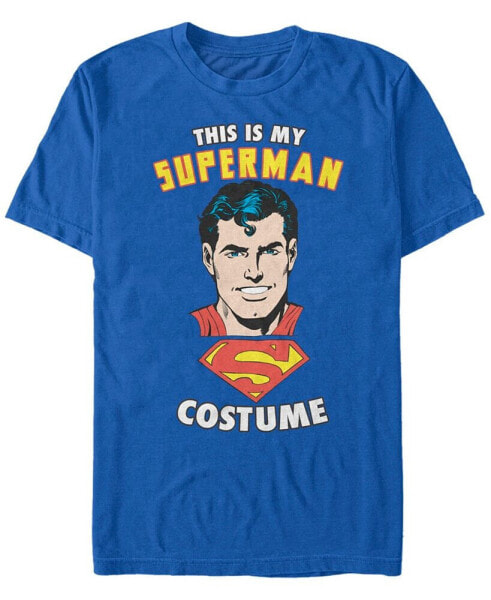 Superman Costume Men's Short Sleeve T-shirt