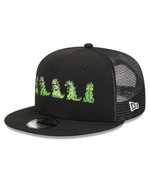 Men's Black Rugrats Trucker 9FIFTY Snapback Hat