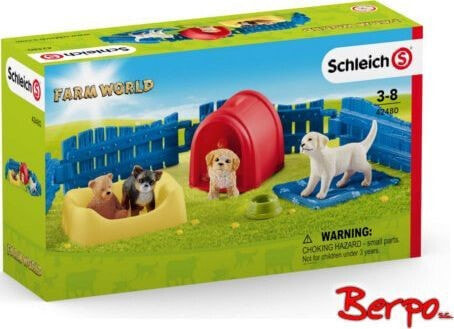 Figurka Schleich Schleich Farm World Puppy Room - 42480