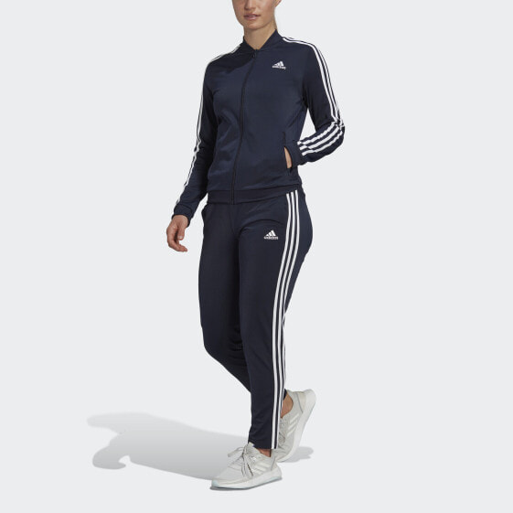 adidas women Essentials 3-Stripes Track Suit