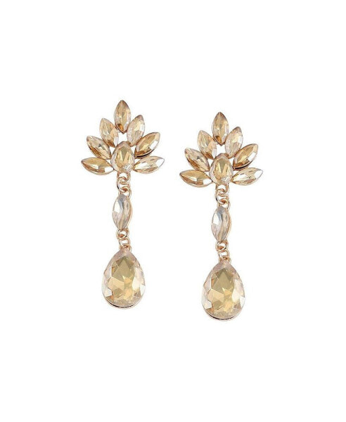 Women's Gold Dazzling Drop Earrings