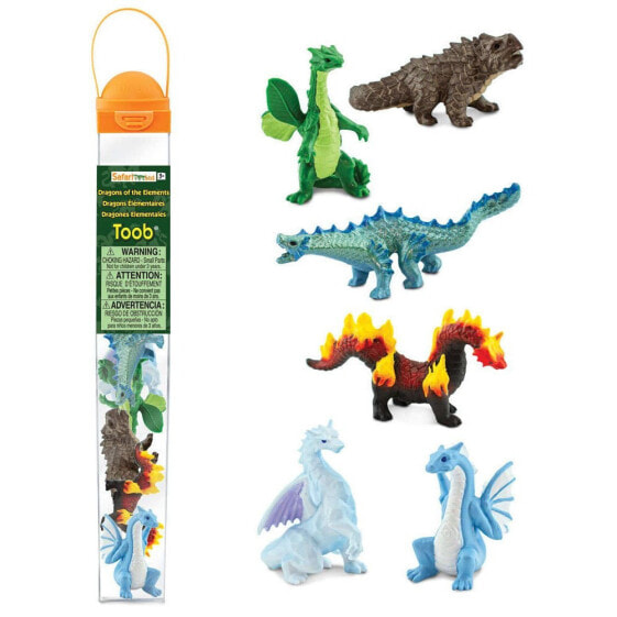 SAFARI LTD Dragons Of The Elements 6 Figures