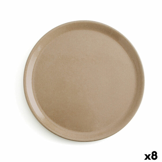 Тарелка плоская Anaflor Barro Anaflor Бежевый Кафель Ø 31 cm Мясо (8 штук)