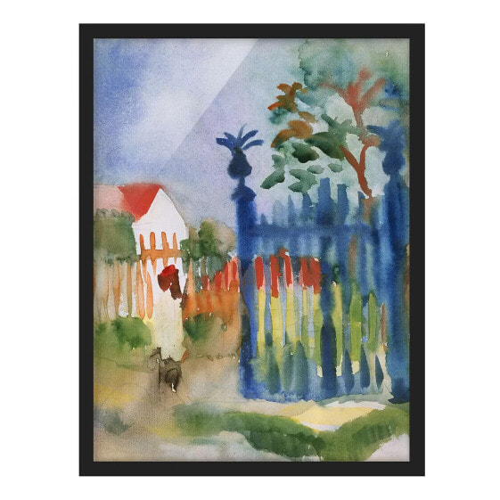 Bild August Macke Gartentor