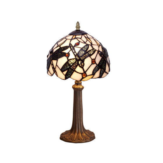 Декоративная настольная лампа Viro Pedrera Белый цинк 60 W 20 x 37 x 20 см