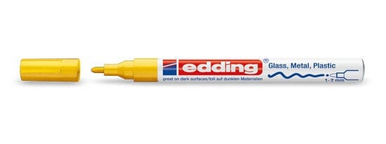 EDDING 751 - Yellow - White - Yellow - 1 mm - 2 mm - 10 pc(s)