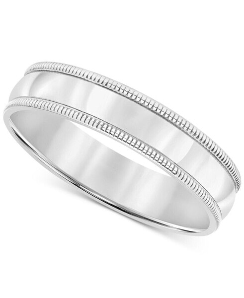 Кольцо Macy's Milgrain Edge Wedding Band