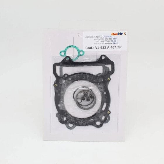 ITALKIT Suzuki Ltz 400 03-13/KawKFX 400 03-06-Arctic Cat Top End Gasket Kit