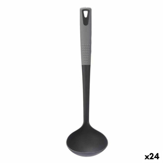Половник кухонный Чёрный Серый TPR PBT 9,5 x 32,5 x 9 cm (24 штук) Kinvara
