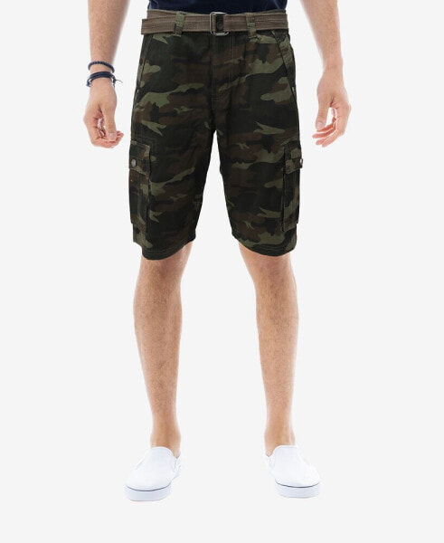 Men's 12.5" Cargo Shorts with Belt