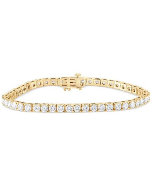 Lab Grown Diamond Tennis Bracelet (7 ct. t.w.) in 14k White, Yellow or Rose Gold