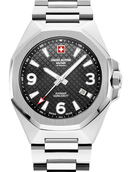 Swiss Alpine Military 7005.1137 Typhoon Mens Watch 42mm 10ATM