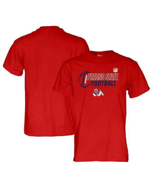 Men's Red Fresno State Bulldogs 2022 Jimmy Kimmel LA Bowl T-shirt
