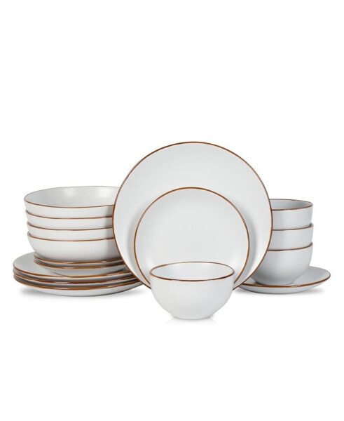 Brasa 16 Pc. Dinnerware Set, Service for 4