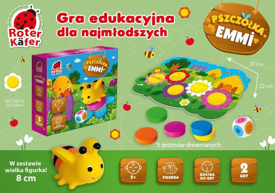 Roter Kafer Gra edukacyjna Pszczółka Emmi RK1160-02