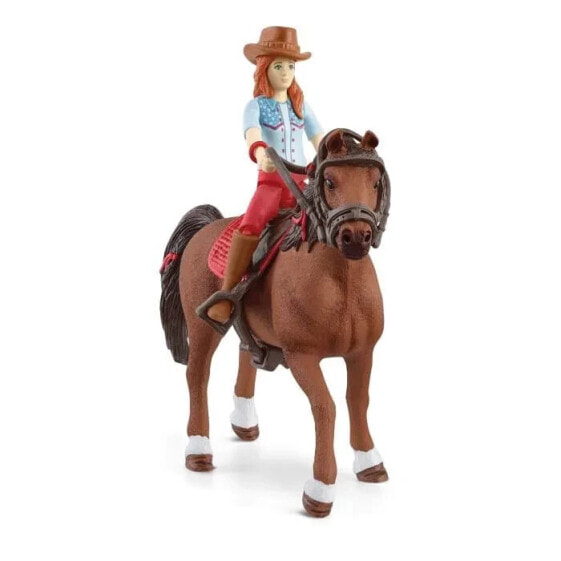 Игровая фигурка Schleich Horse Club Hannah & Cayenne 42539 (Лошадка Ханна и Кайенна)