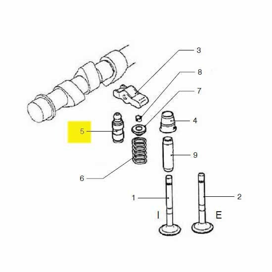 VETUS Hydraulic Valve Rocker Arm