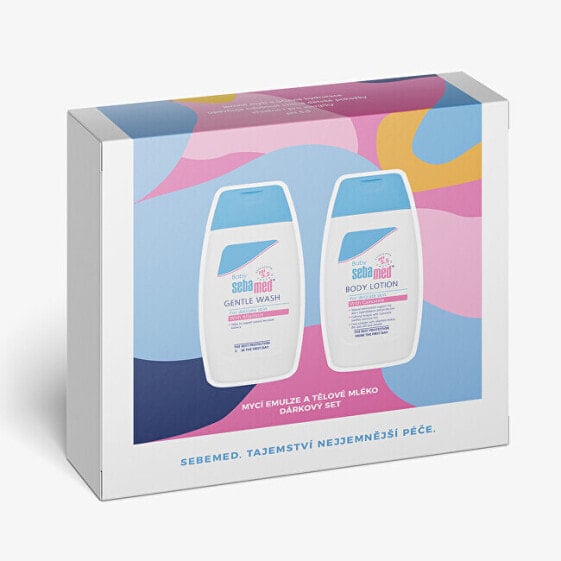 SebaMed Baby Extra Gentle Gift Set Набор: Эмульсия для купания 200 мл + Лосьон для чувствительной кожи 200 мл