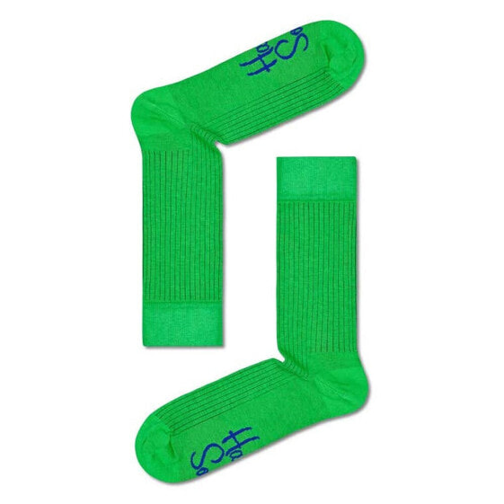 Happy Socks HS606-R Solid Rib socks