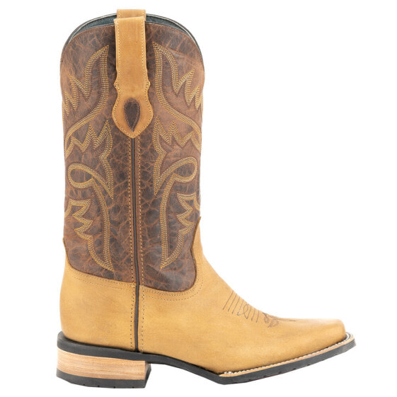 Ferrini Kingston Narrow Square Toe Cowboy Mens Brown Casual Boots 13171-16