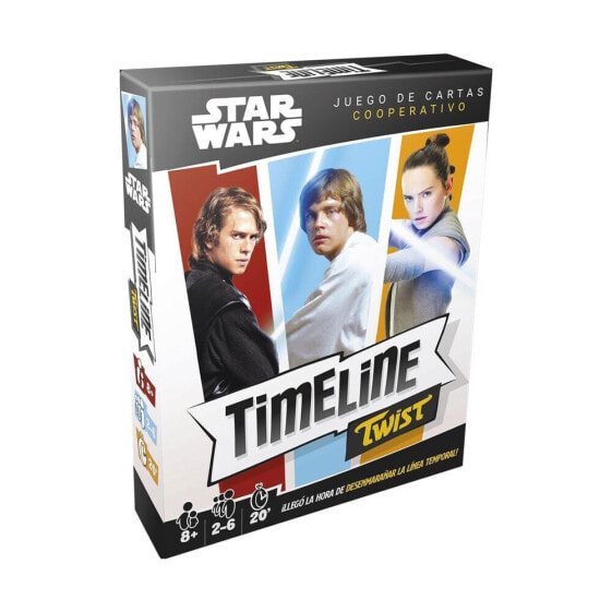 Настольная игра для компании Asmodee Timeline Twist Star Wars