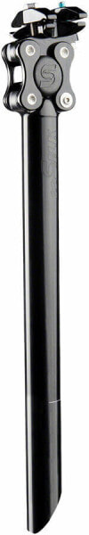 Подседельная труба Cane Creek eeSilk Aluminum - 31.6 x 375 мм, 20 мм хода, черная
