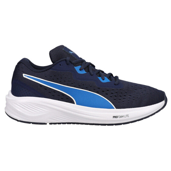 Puma Aviator Running Mens Blue Sneakers Athletic Shoes 195175-02