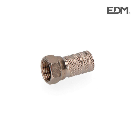 EDM 50015 Shrink-Wrap Metallic F Connector