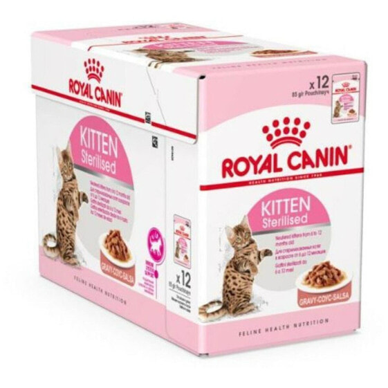 Корм влажный для кошек Royal Canin Sterilised Gravy с курицей 12 x 85 г