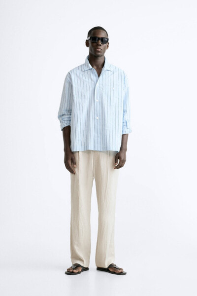 Pleated trousers