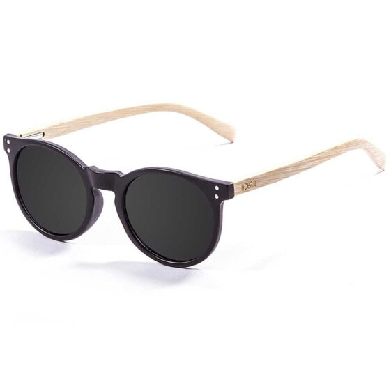 OCEAN SUNGLASSES Lizard Wood Polarized Sunglasses