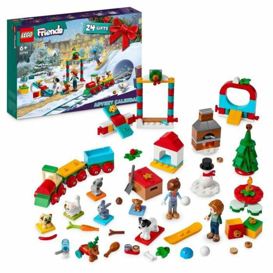 Конструктор пластиковый Lego Friends 41758 Рождественский календарь