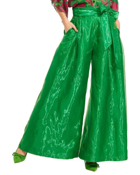 Eva Franco Belted Wide Leg Pant Women's 6