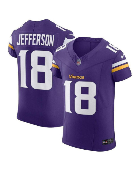 Men's Justin Jefferson Purple Minnesota Vikings Vapor F.U.S.E. Elite Jersey