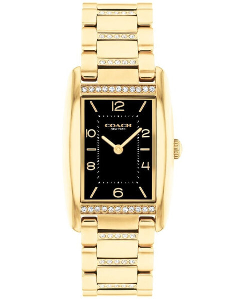 Women's Reese Gold-Tone Stainless Steel Crystal Watch 24mm