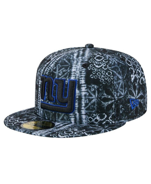 Men's Black New York Giants Shibori 59fifty Fitted Hat