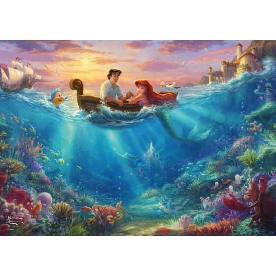 Пазл Дисней Puzzle Thomas Kinkade Arielle Классический Schmidt