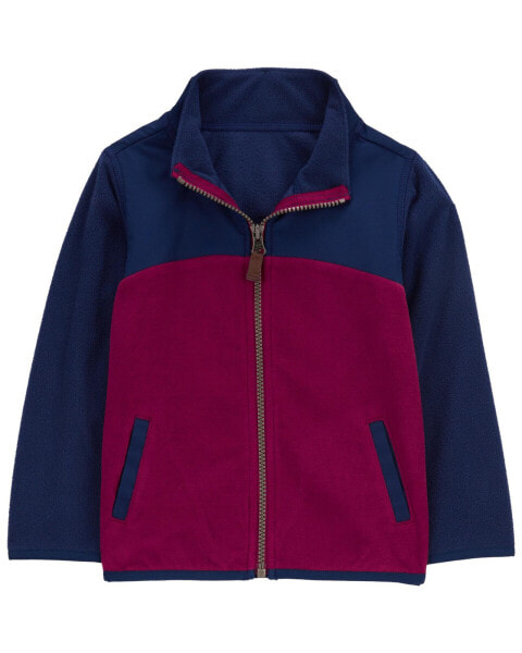 Toddler Zip-Up Fleece Jacket 2T