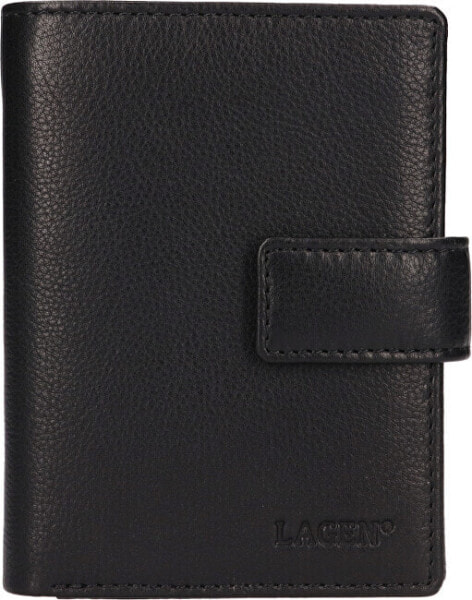 Pánská kožená peněženka LG-2149/L BLK