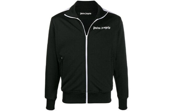 Куртка спортивная PALM ANGELS черного цвета PMBD001E20FAB0011001
