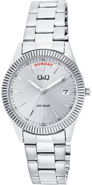 Часы Q&Q A15A-003PY AnalogueSilver
