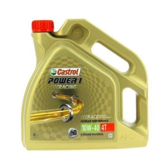 CASTROL Synthetisches Motorl Power 1 Racing 4T 10W-40 - 4 L