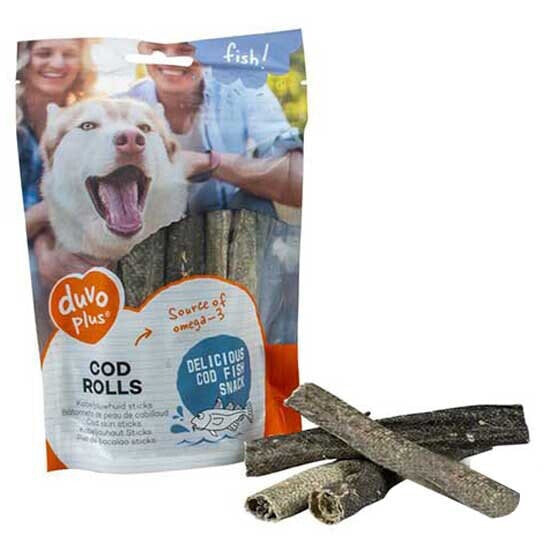 DUVO+ Cod Rolls Dog Snack 90g