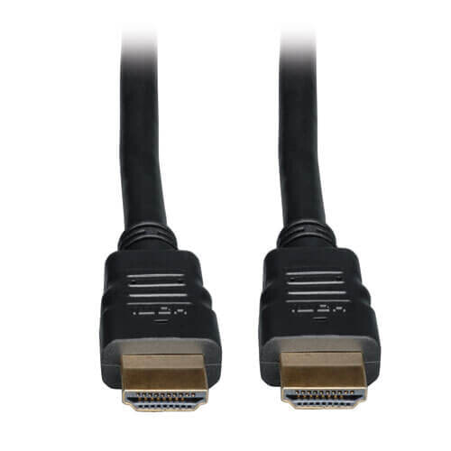 Tripp P569-025 High Speed HDMI Cable with Ethernet - UHD 4K - Digital Video with Audio (M/M) - 25 ft. (7.62 m) - 7.62 m - HDMI Type A (Standard) - HDMI Type A (Standard) - 4096 x 2160 pixels - 3D - Black