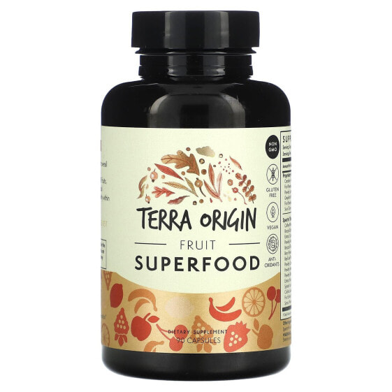 Продукт Витамины и БАДы Terra Origin Фрукты и ягоды Superfood, 90 капсул