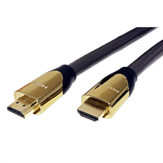 ROLINE 11.04.5806 - 9 m - HDMI Type A (Standard) - HDMI Type A (Standard) - 3D - Audio Return Channel (ARC) - Black