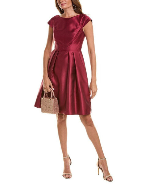 Alfred Sung Pleated Cocktail Dress Women's 14