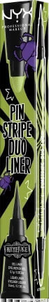 Eyeliner Beetlejuice Pinstripe Duo 03 Green Purple Chrome, 1 St