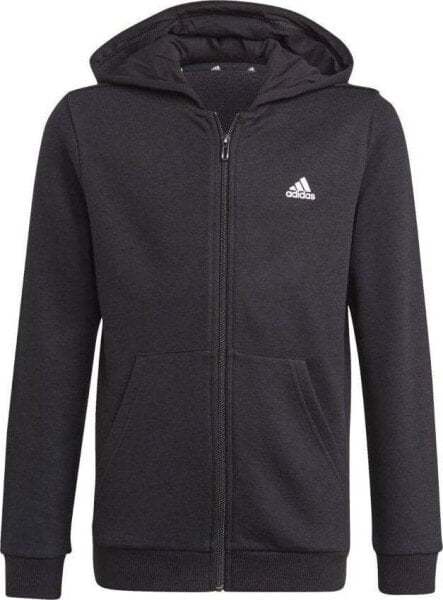 Adidas adidas Essentials Full-Zip Hoodie Jr GN4020 Czarne 134